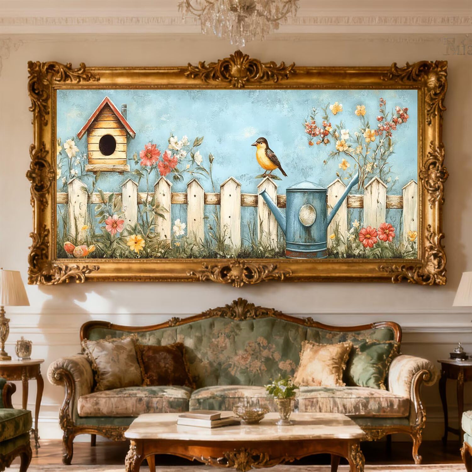 Diament Malarstwo Ptak Diament Malarstwo Dorosły Duży Format 140x70cm Haft Diament Ogród Malarstwo diamentowe Pełny zestaw Kryształ Ścieg krzyżykowy Aktywność Ręczna, Dekoracja Domu Prezenty O-23G