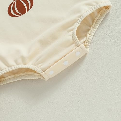 Miniatura 5 de Adobabirl Disfraz de Halloween para bebé, sudadera de fantasma de calabaza, mameluco de gran tamaño, lindo para otoño e invierno