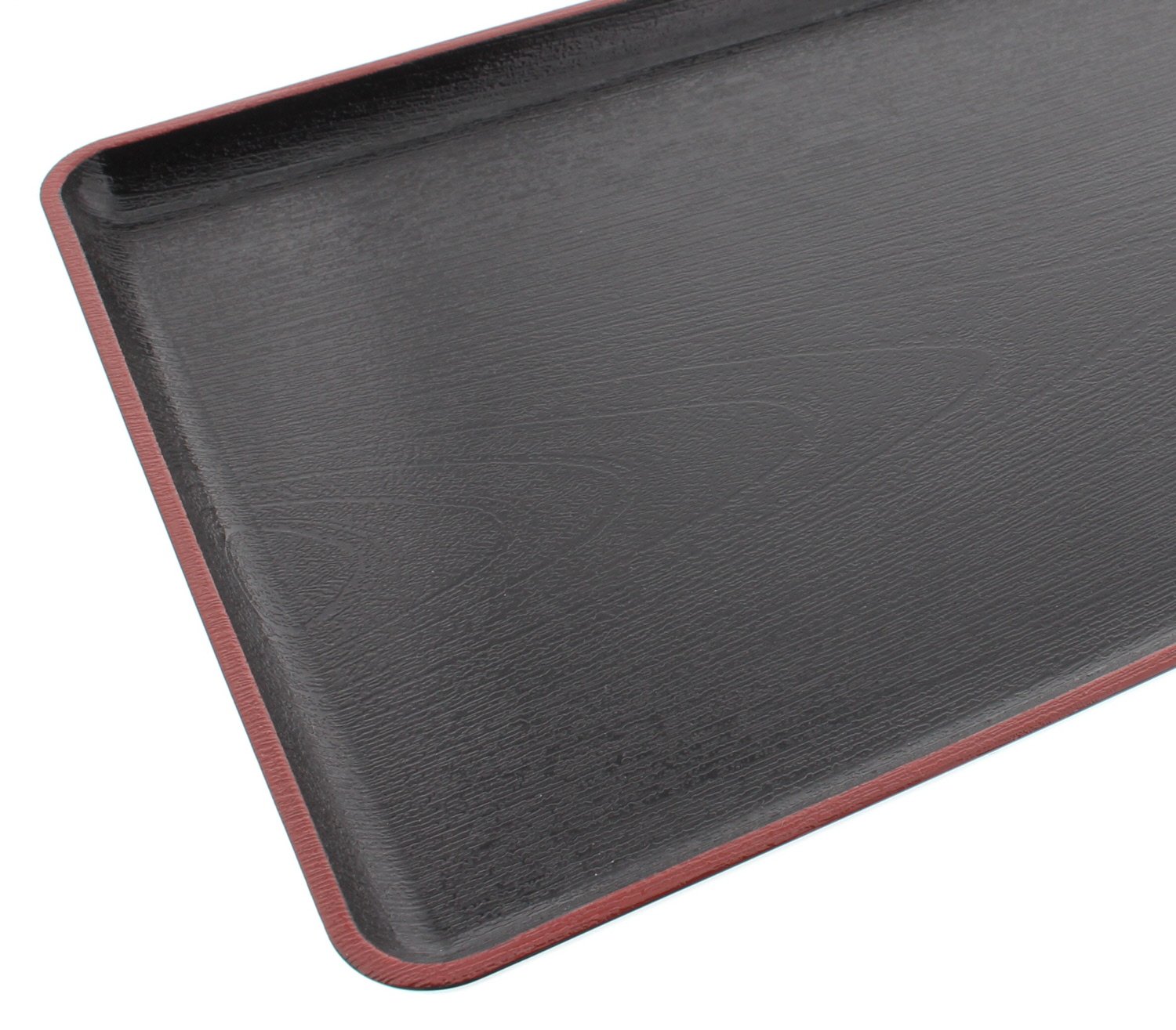 Amazon｜イシダ 日本製 お盆 えびす 黒天朱 尺2寸 トレイ トレー 35.7