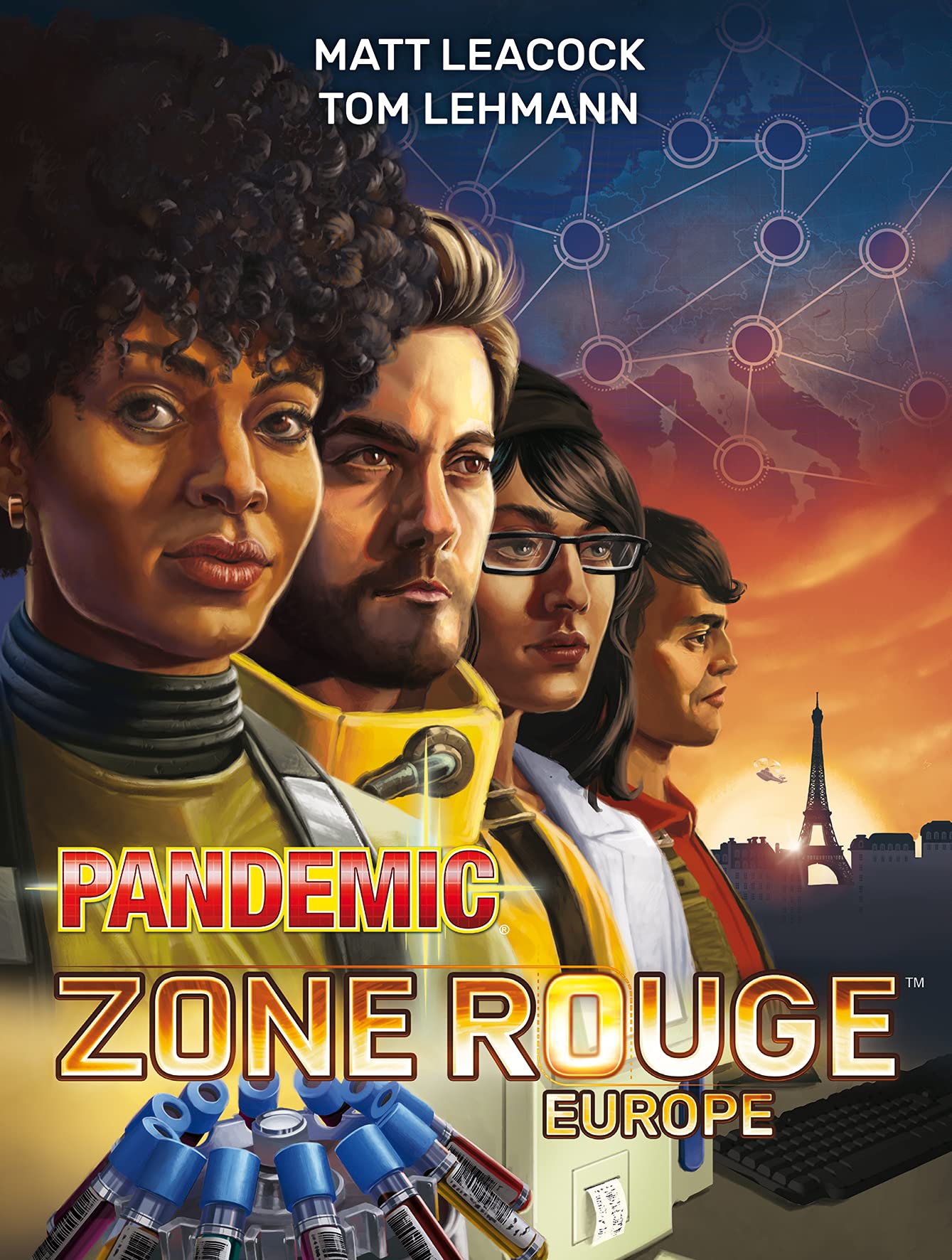 Asmodee Z-Man Games | Pandemic Zone Rouge : Europe | Jeu de société | Jeu coopératif | A partir de 8 Ans | 2 à 4 Joueurs | 30 Minutes