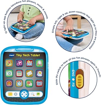 VTech Baby Tiny Tech Tablet, English