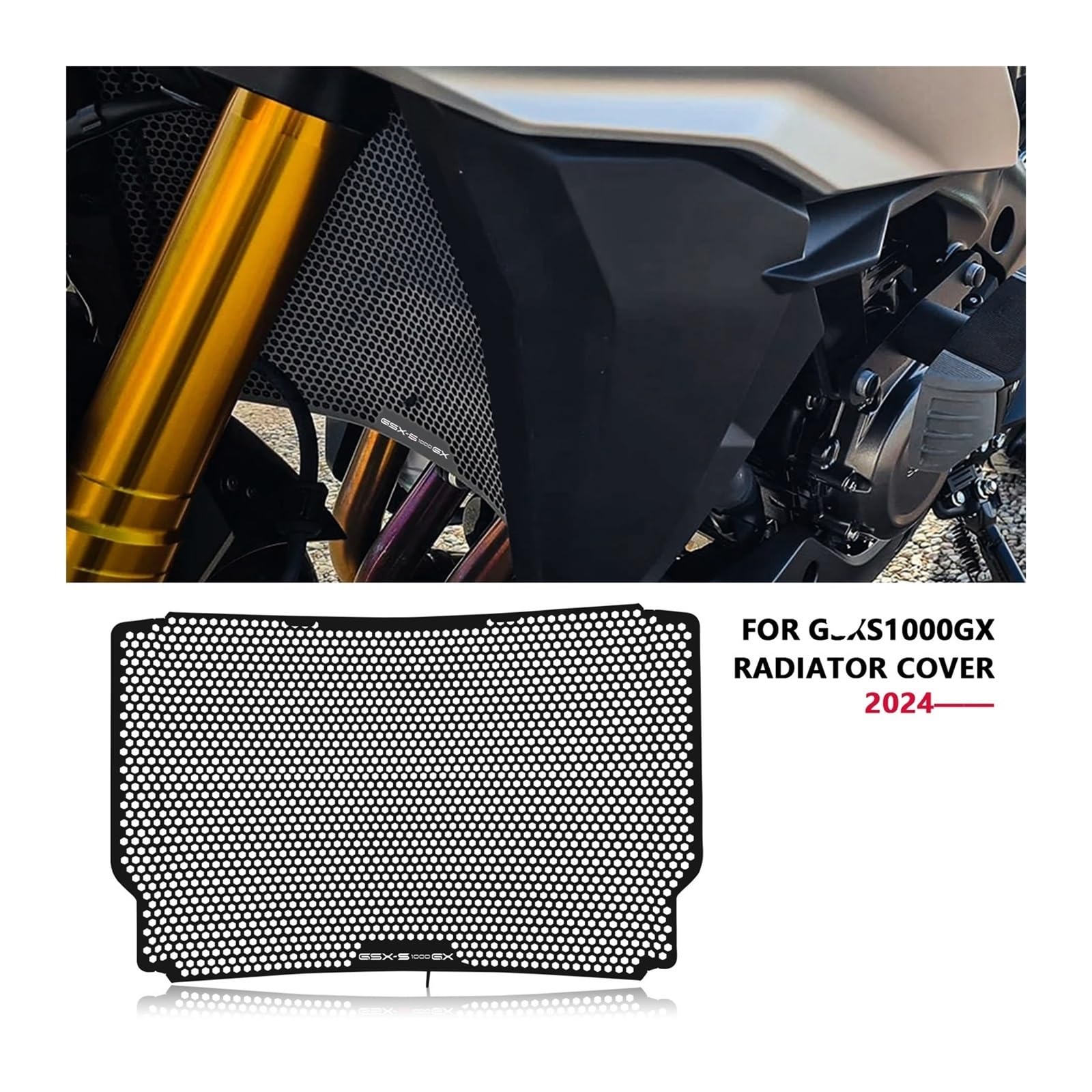 Griglia di protezione del radiatore della motocicl Per GSXS1000GX GSX-S 1000 GX GSXS 1000GX 2024- Griglia Di Protezione Del Radiatore Protezione Del Radiatore Rete Del Radiatore GSX-S1000