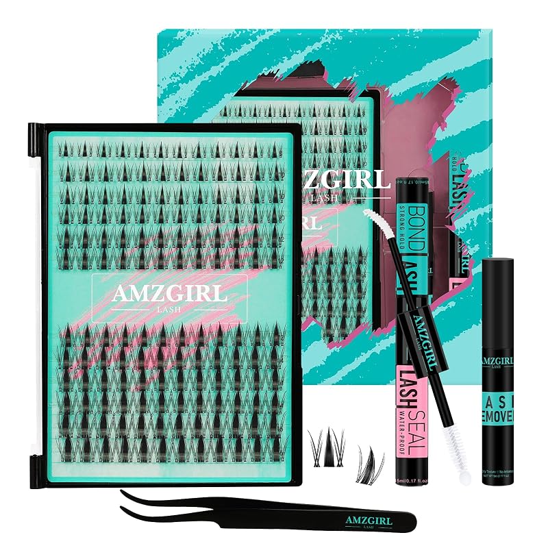 AMZGIRL LASH Kit de Cílios em Tufo Fairy Manga, 144 unidades