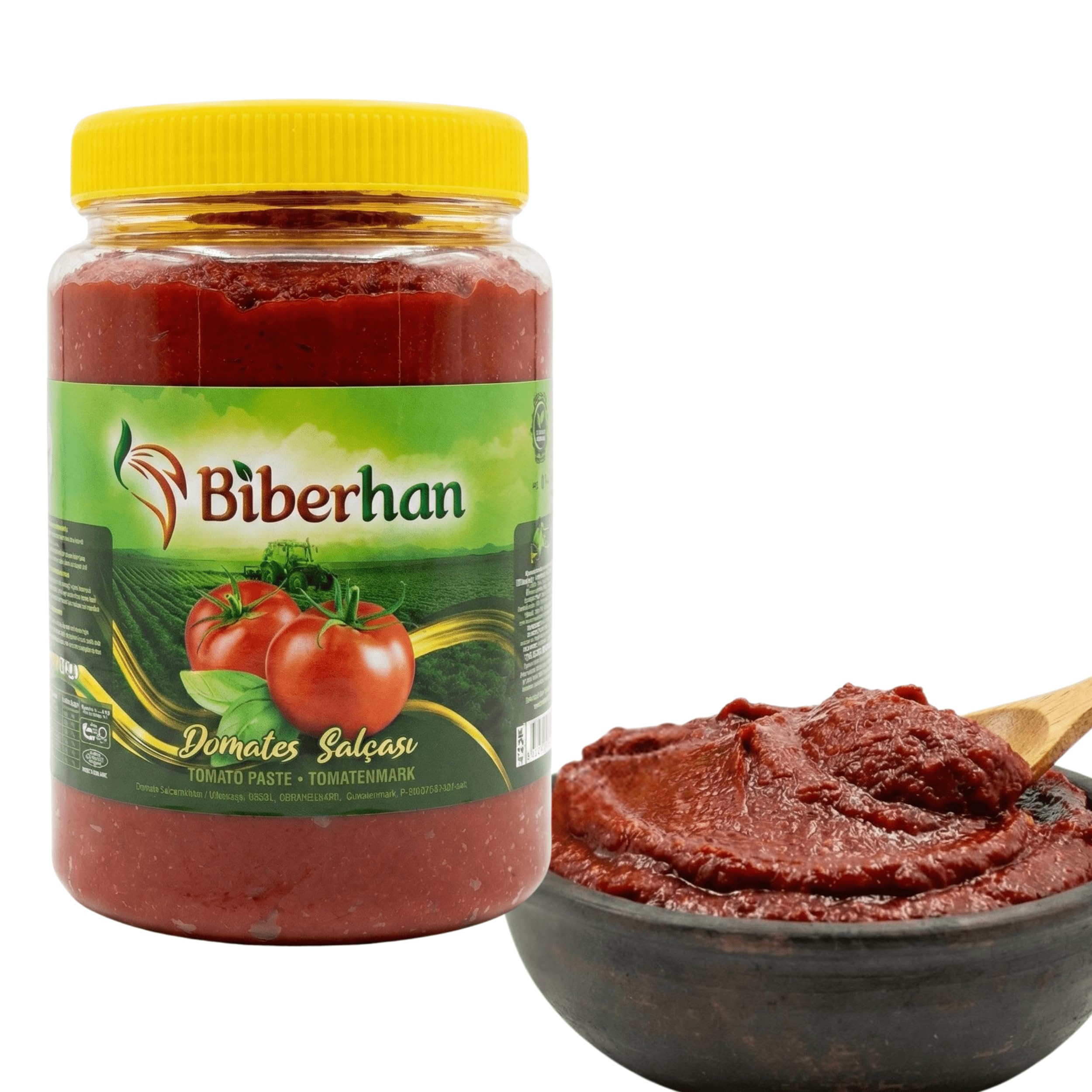 Premium Pasta de Tomate 1000g – Secado al Sol en Gaziantep (Ciudad UNESCO) – Natural, Concentrada, Sin Aditivos, Sabor Intenso y Tradicional