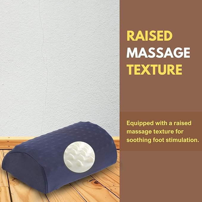 Reposapiés Ergonómico para Escritorio, Cojín de Espuma de Alta Densidad miniatura 3
