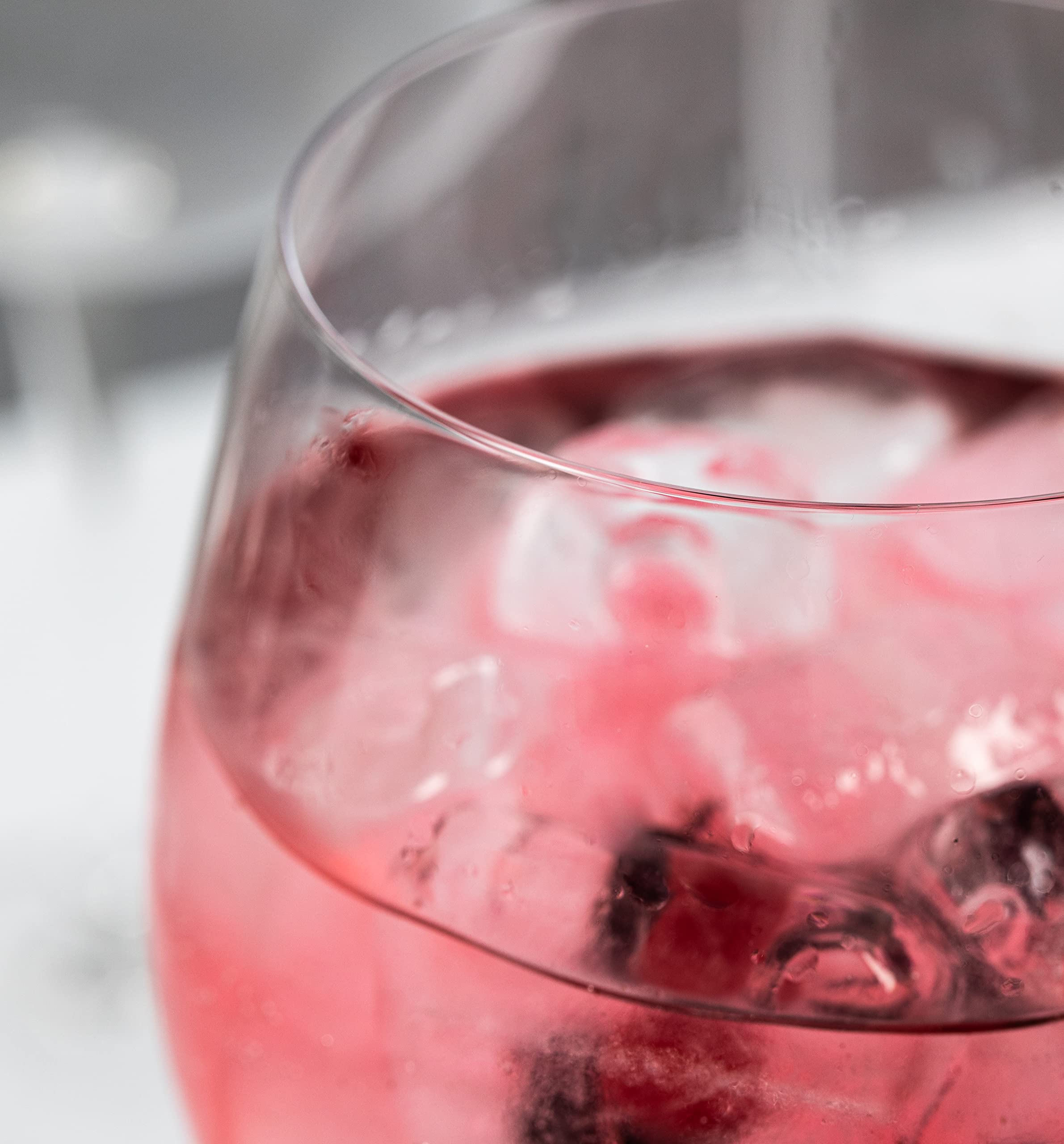 Mikasa Palermo Crystal Set De 4 Verres De Vin Rouge, 450ml, Pied Noir Cristal 100 Sans Plomb De Dans Boite Cadeau De Lavable Au Lave Vaisselle 84215269