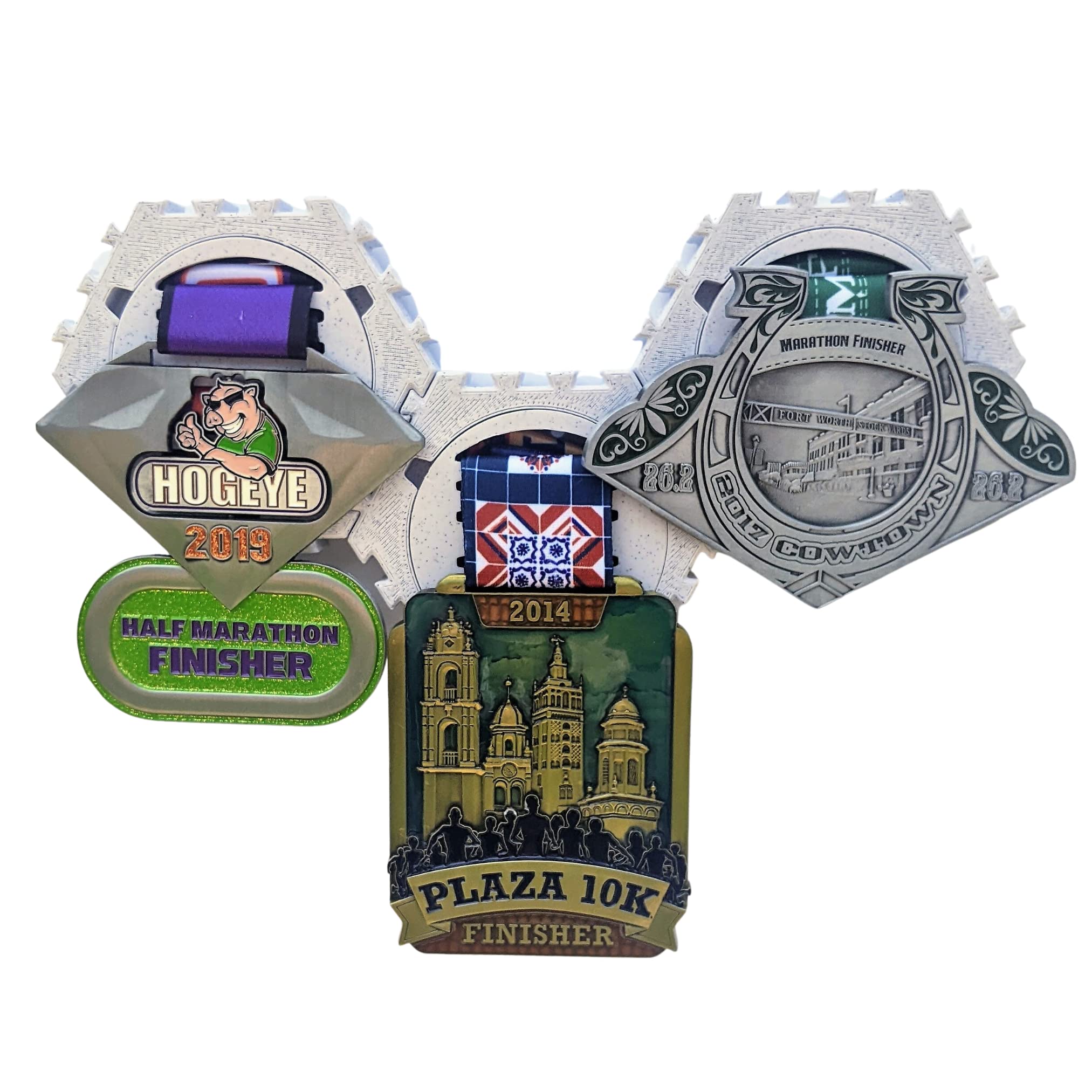 HexiMount Medal Mount System | Artistically Display Your Hard Work | Twist & Lock Security, No Magnets | Unlimited Expansion, Made in USA…