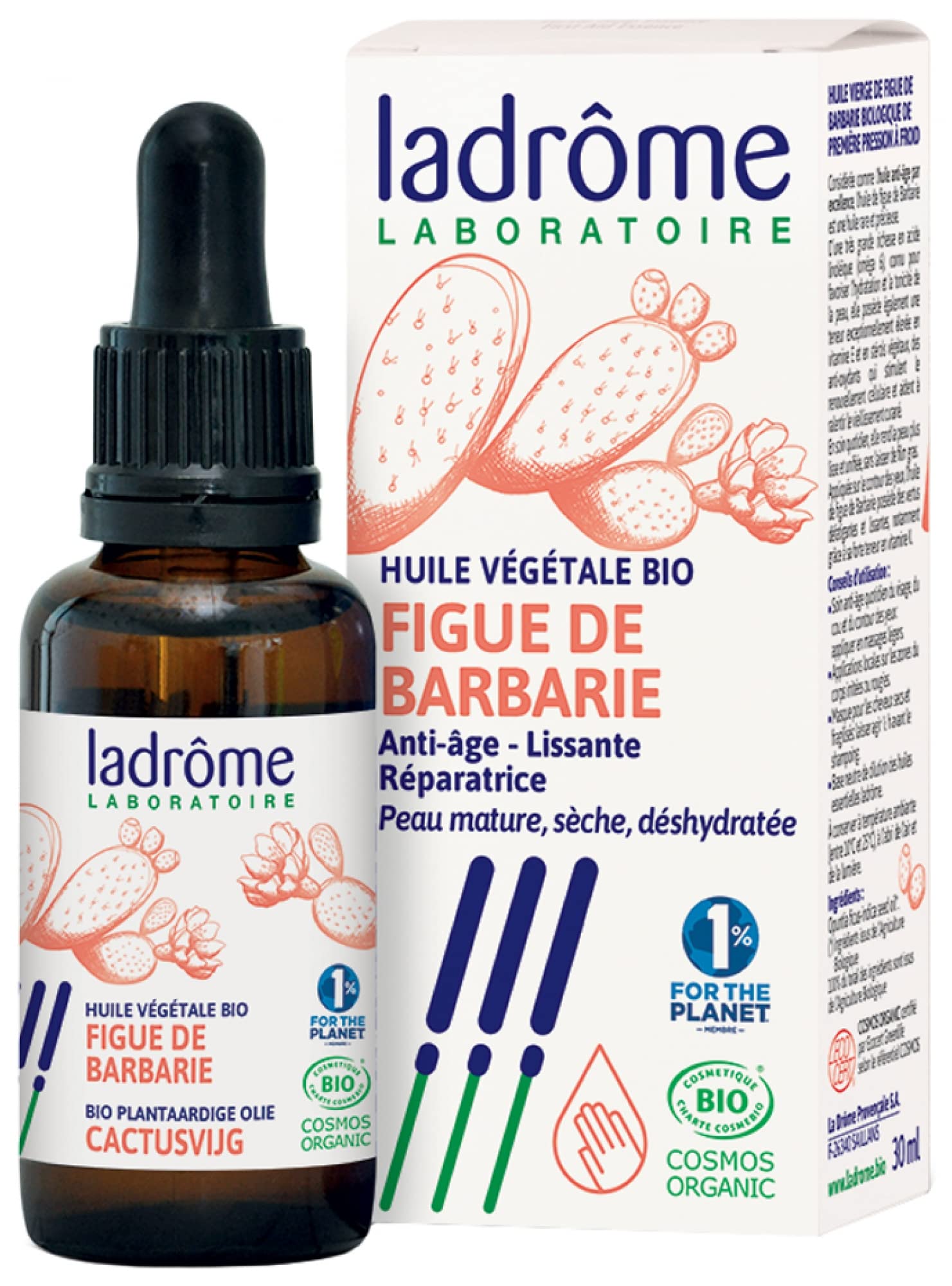 Ladrôme Organic Vegetable Oil Prickly Pear 1 fl oz