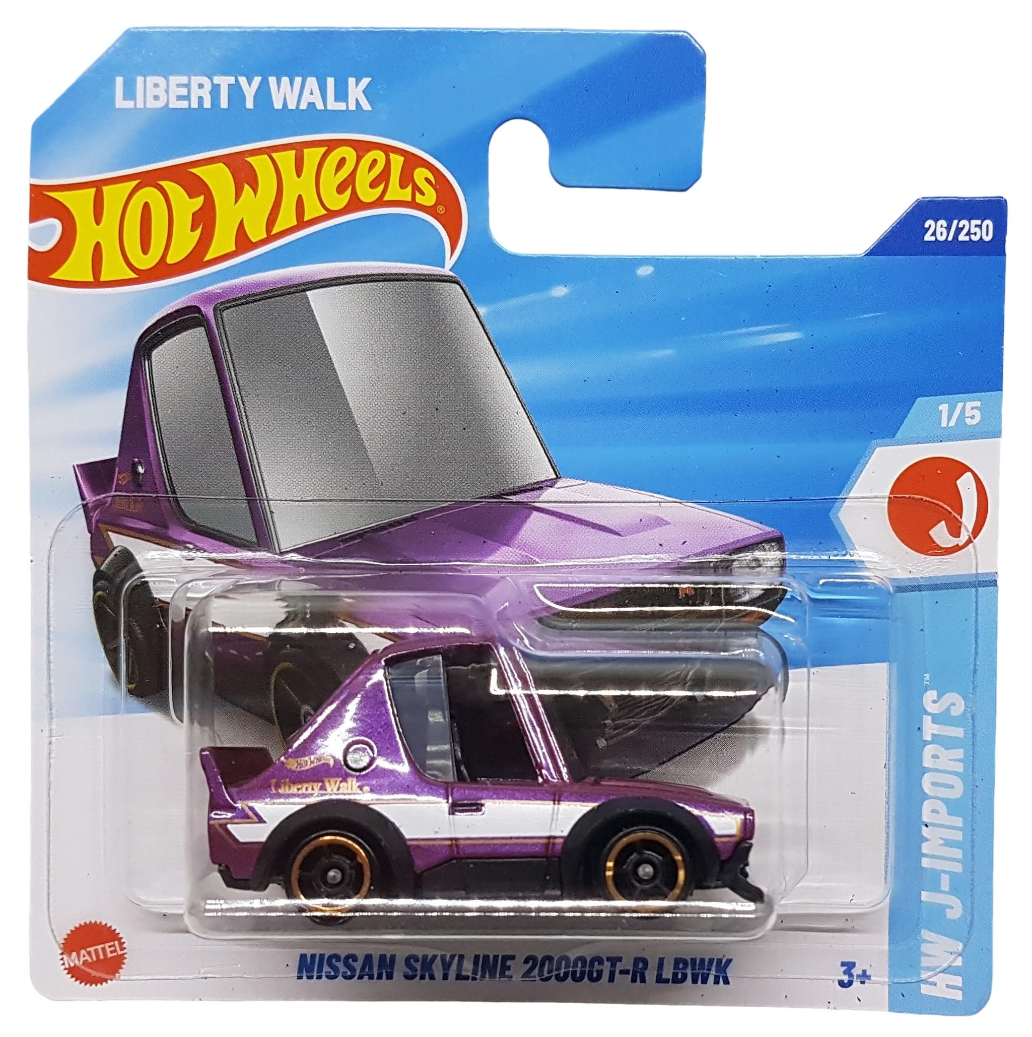 Hot Wheels - Nissan Skyline 2000GT-R LBWK - HW J-Imports 1/5