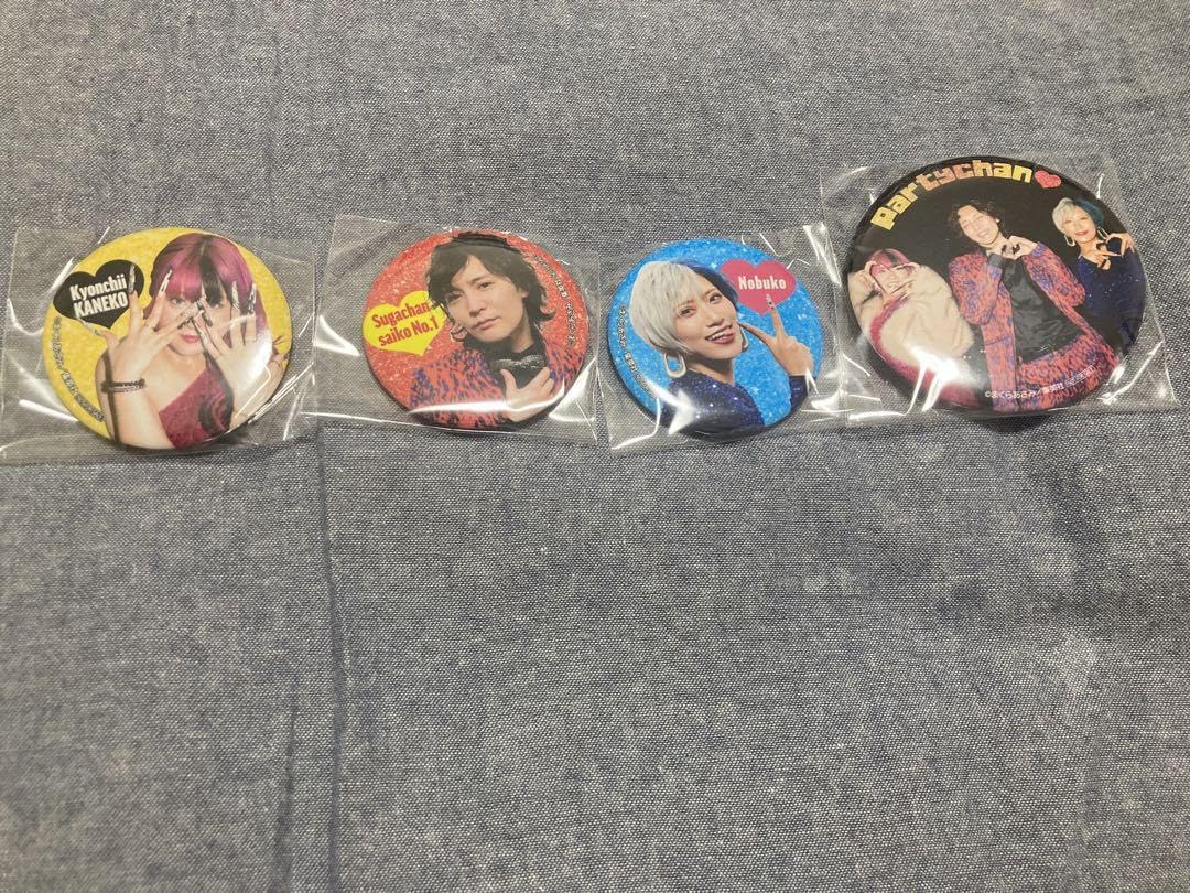 らいページ 缶バッジ4点 いれいす ほとけ 4周年 缶バッジ - メルカリ