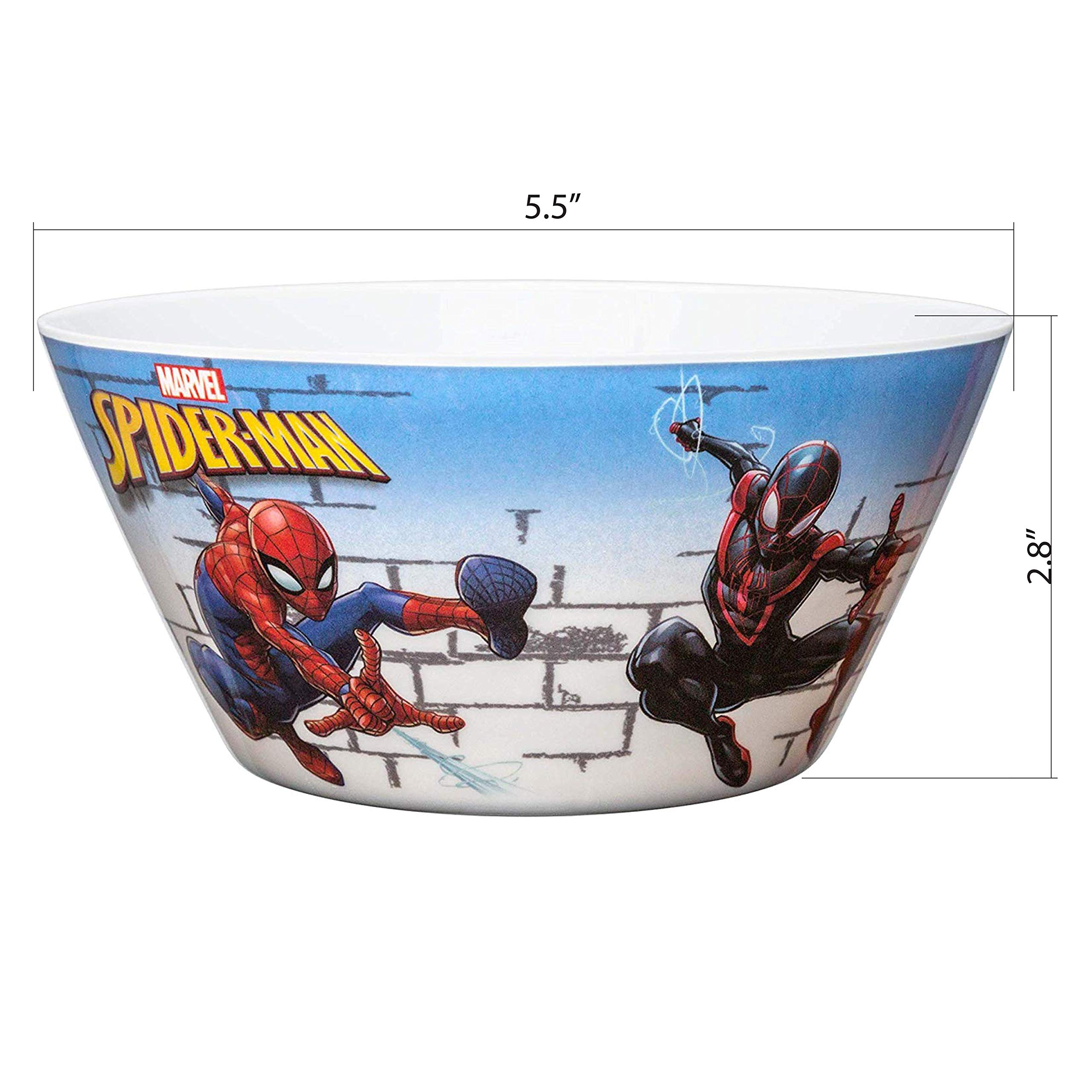 Amazon.com: Zak Designs SDNU-0660-AMZ Spiderman Durable Melamine