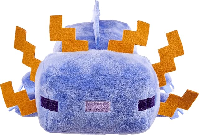 Foto 5 de 6 de Mattel Minecraft, Peluche de Ajolote Azul Coleccionable