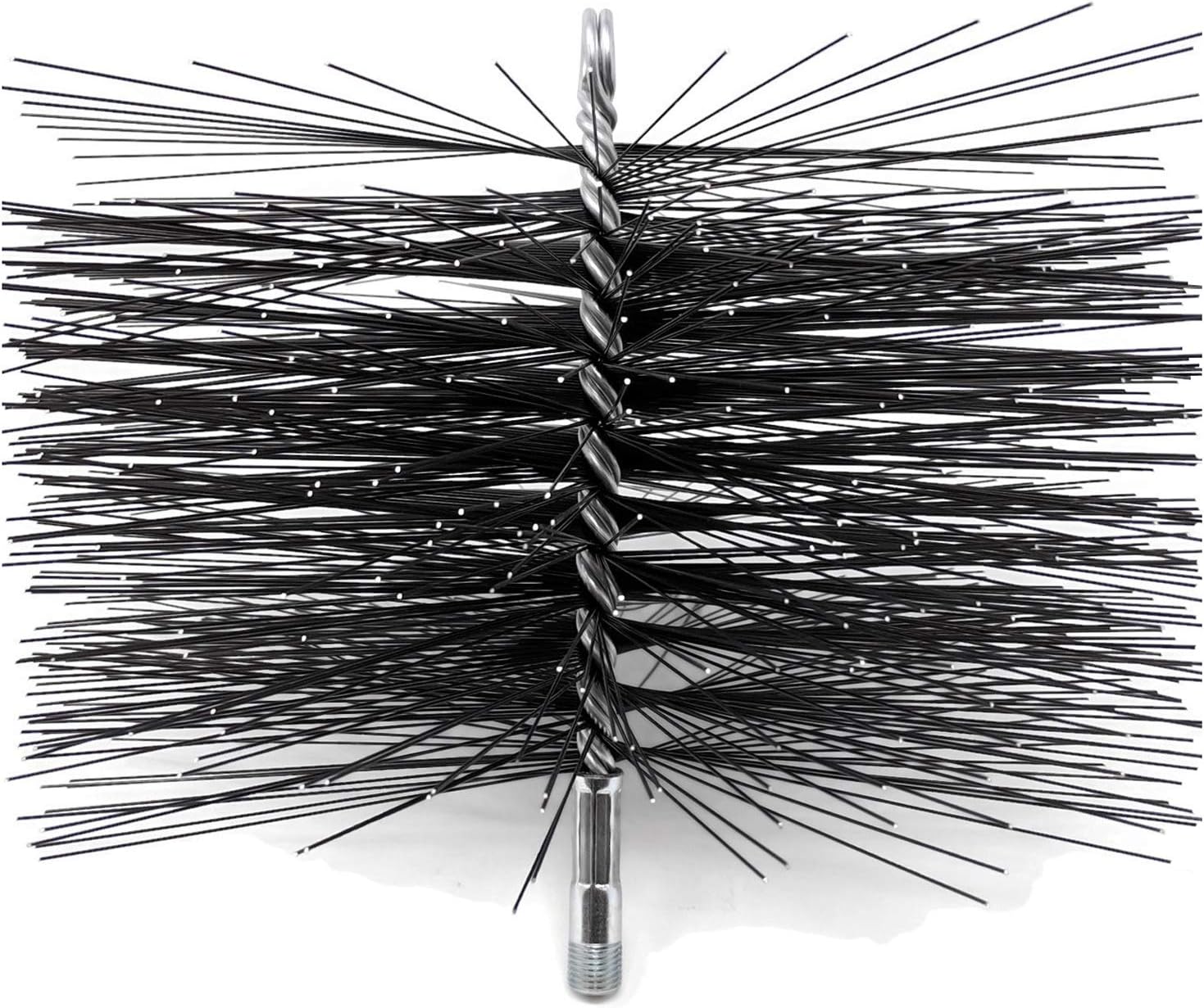 Midwest Hearth Square Wire Chimney Cleaning Brush (6-Inch Square) Made in USA