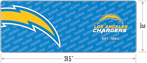Vista 21 de YouTheFan NFL Logo Series - Almohadilla de escritorio, 31.5 x 12 pulgadas