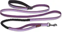 Coleira esportiva HALTI – Coleira elástica premiada para cães, absorção de choque, cinto e guia acolchoados de neoprene multifuncional, perfeita para corrida e treinamento com cães médios e grandes