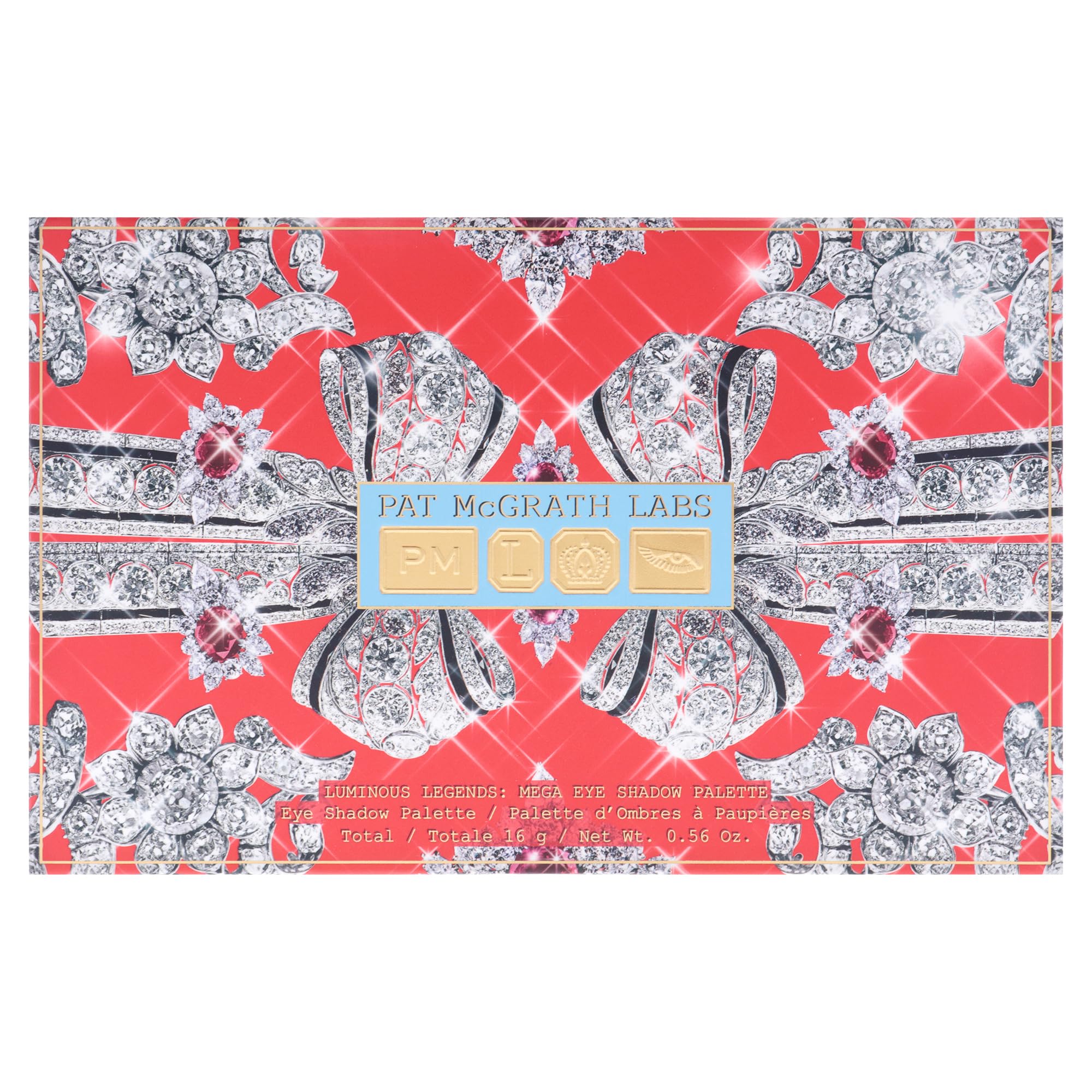 【みうちゃん】パットマグラス Mega EyeShadowPalette Amazon.com : Luminous Legends Eye Shadow Palette - Mega by Pat