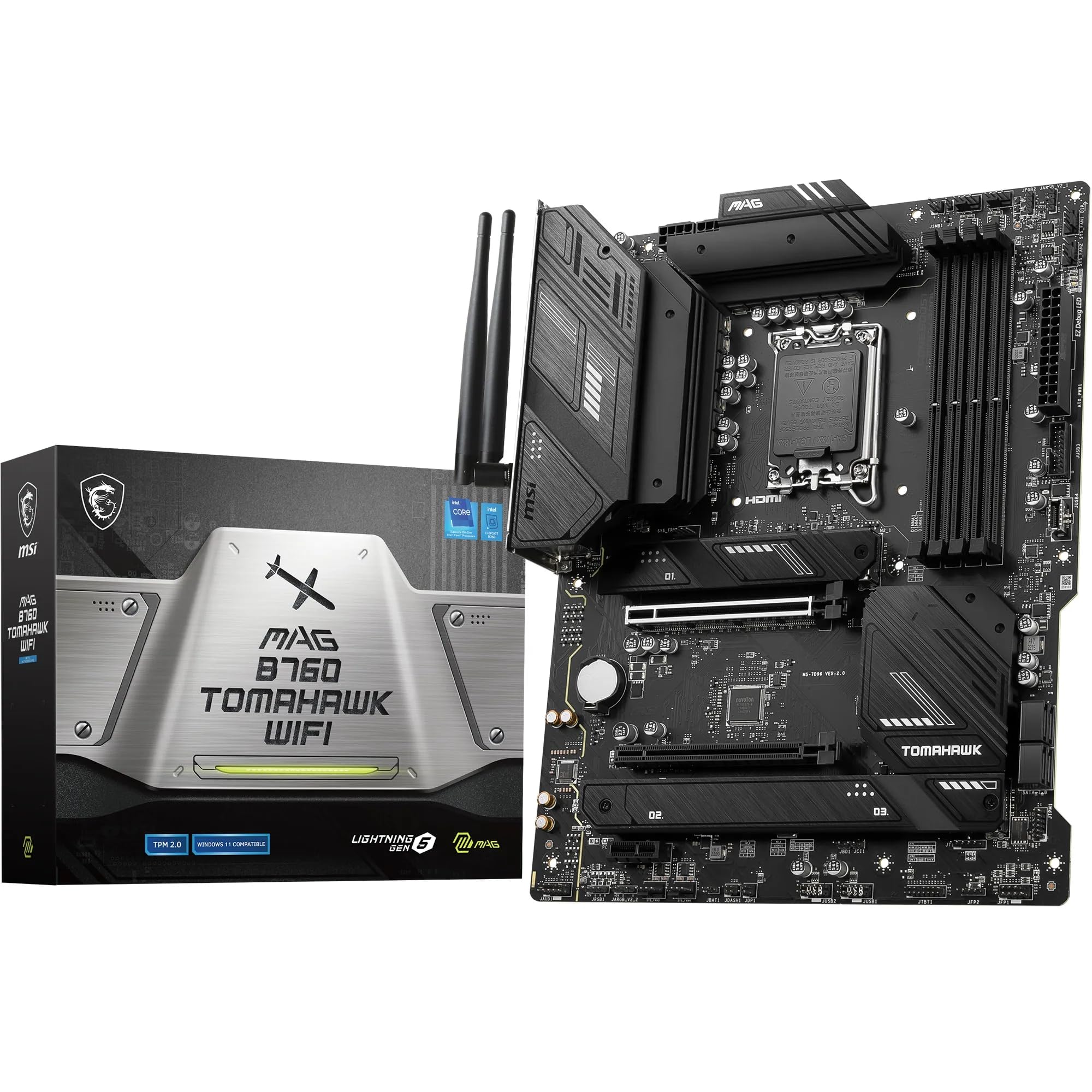 【新品・未開封】MAG B760 TOMAHAWK WIFI マザーボード Amazon.com: MSI MAG B760 Tomahawk WiFi Motherboard LGA 1700 ATX