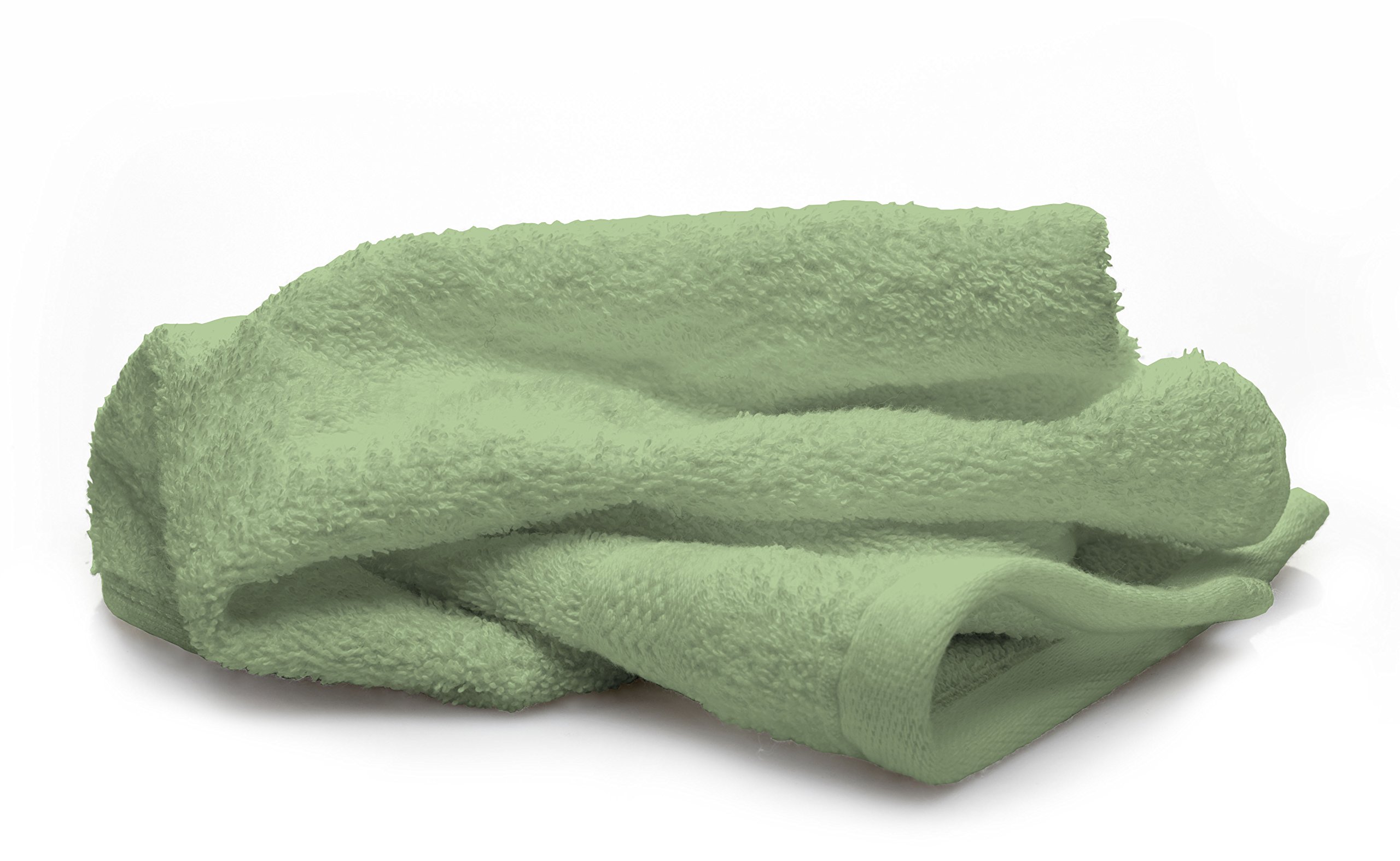 MB HOME BASIC 10 MB Home Terry Towels, Green, 100 x 150 cm