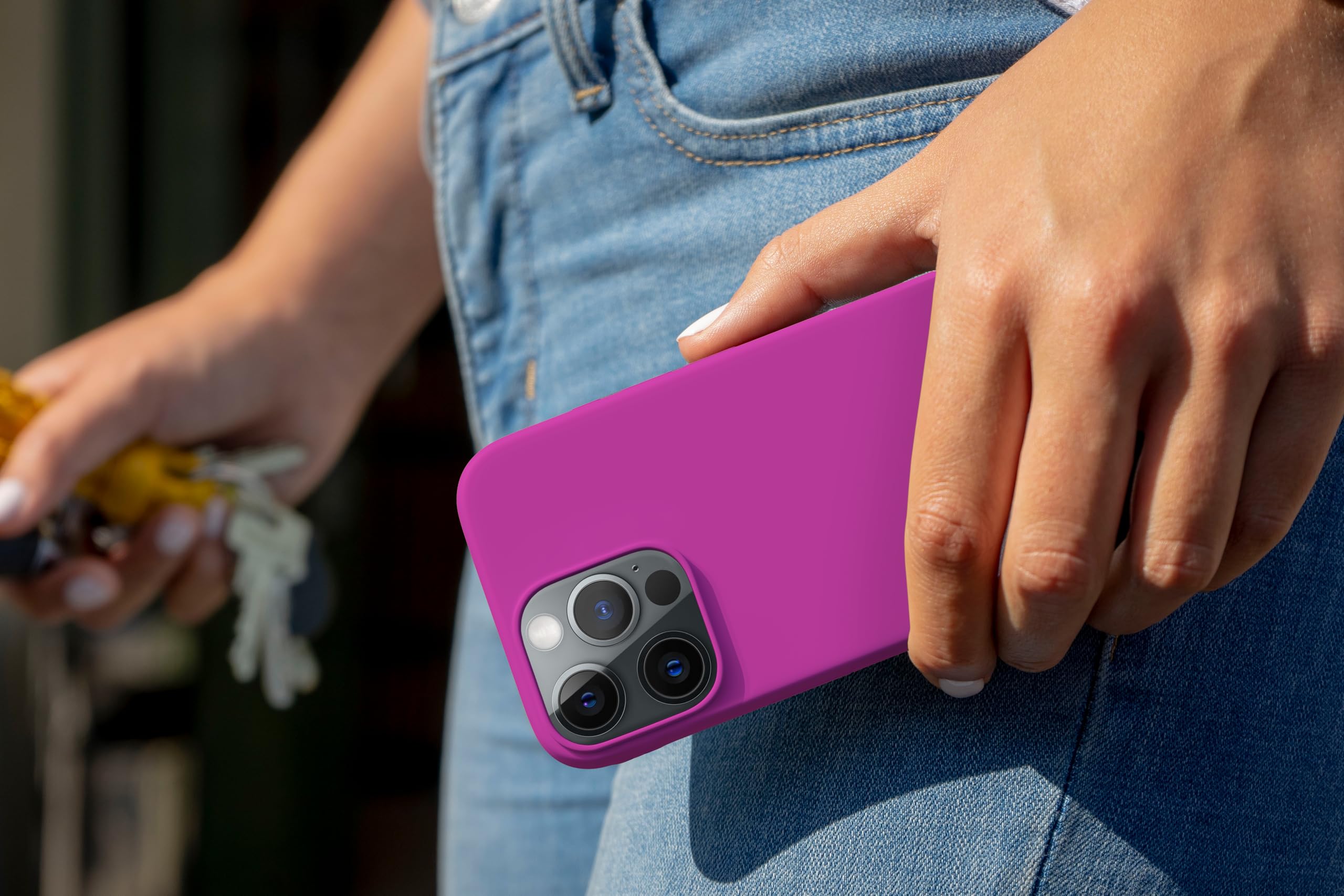 MyGadget Cover per iPhone 15 Custodia Protettiva in Silicone Morbido