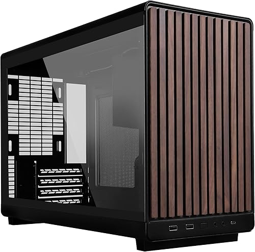Miniatura 3 de Lian Li A3-26.3L Micro Factor de Forma Chasis - Panel Frontal y Lateral de Vidrio Templado de Madera - Soporta AIO de 360mm-Diseño Modular