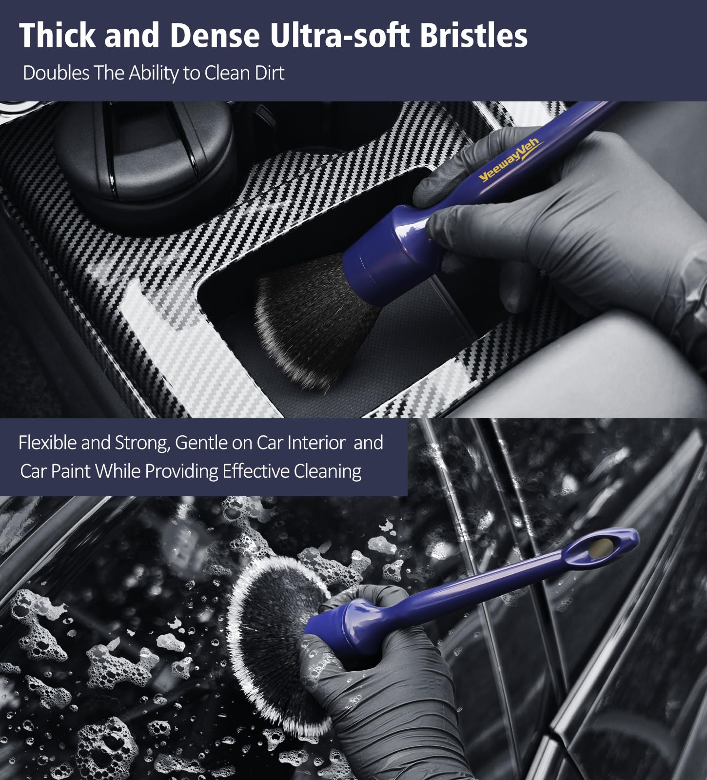 Brosse Douce De Nettoyage Pour Intérieur De Voiture, Tableau De