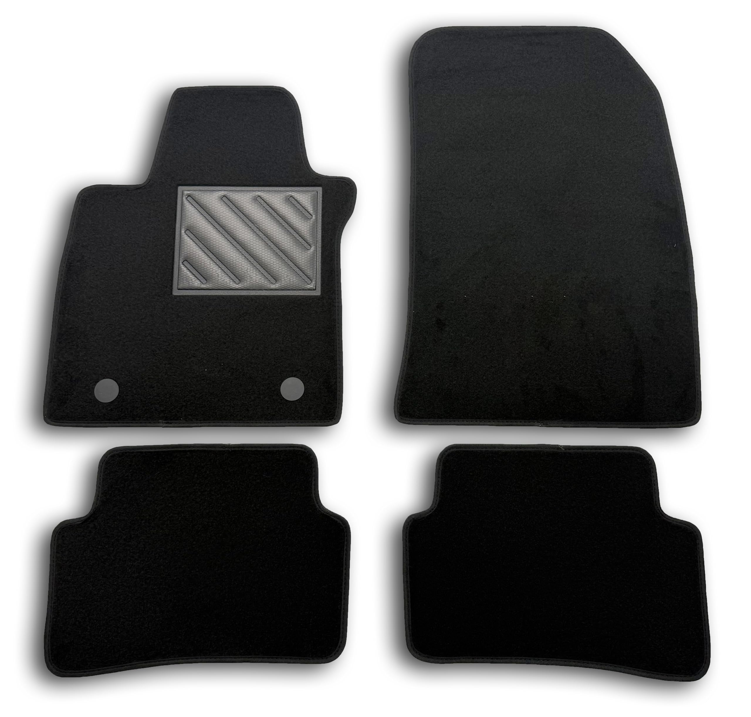 Tappetini Auto Personalizzati Per Renault Clio 4 (2012-2019) - Antiscivolo, Battitacco Rinforzato