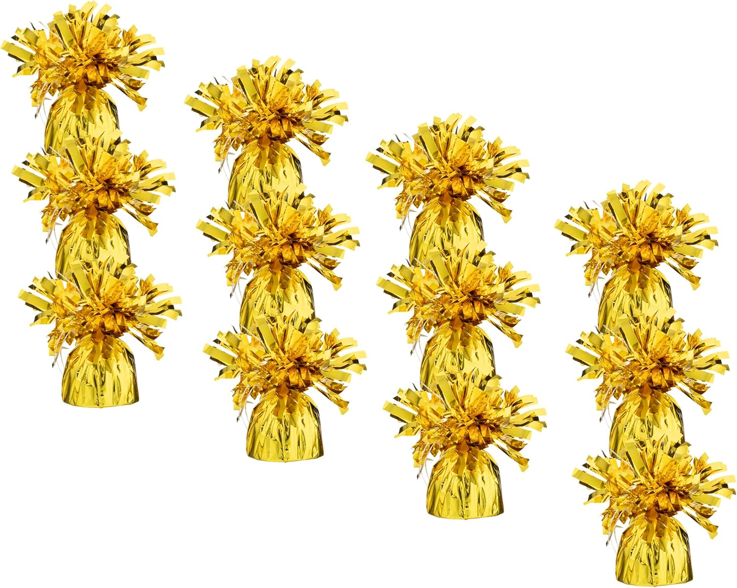 Srenta Gold Balloon Weights, Heavy Balloon Weight Pack of
