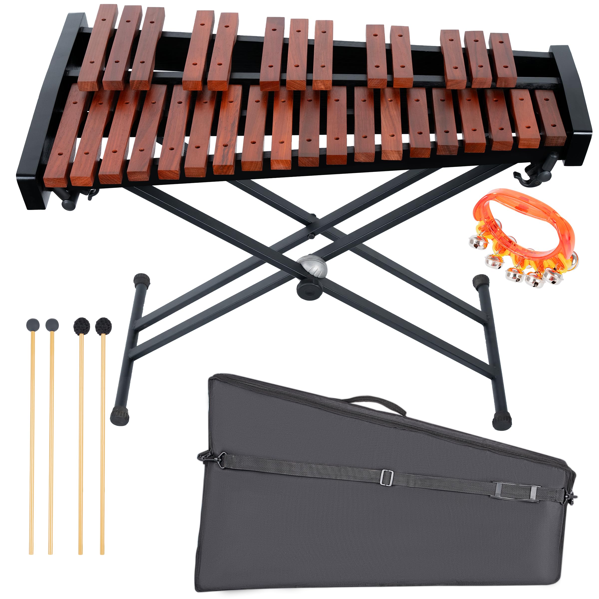 Amazon.com: 32 Note Xylophone Professional Wooden Glockenspiel