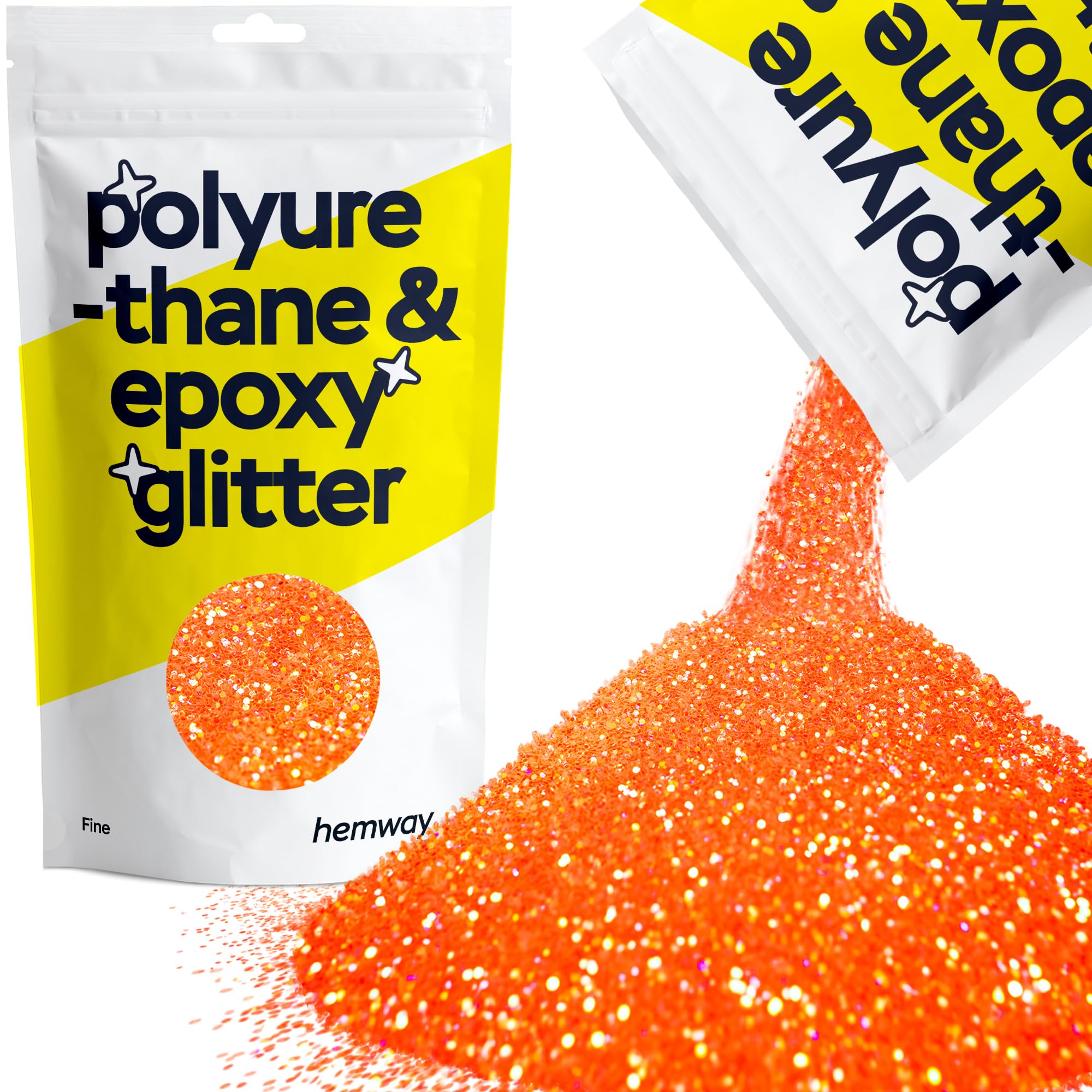 Hemway Resin Glitter Bronze Brown 100g Super Chunky | Polyurethane & Epoxy Glitter for Resin Crafts, Tumblers, Coasters, Floor & Table Art — view 122