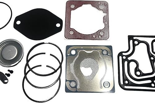 Miniatura 3 de Kit de reparación de compresor de aire de un solo cilindro de 3346in para Wabco y Cummins compatible con 4089238
