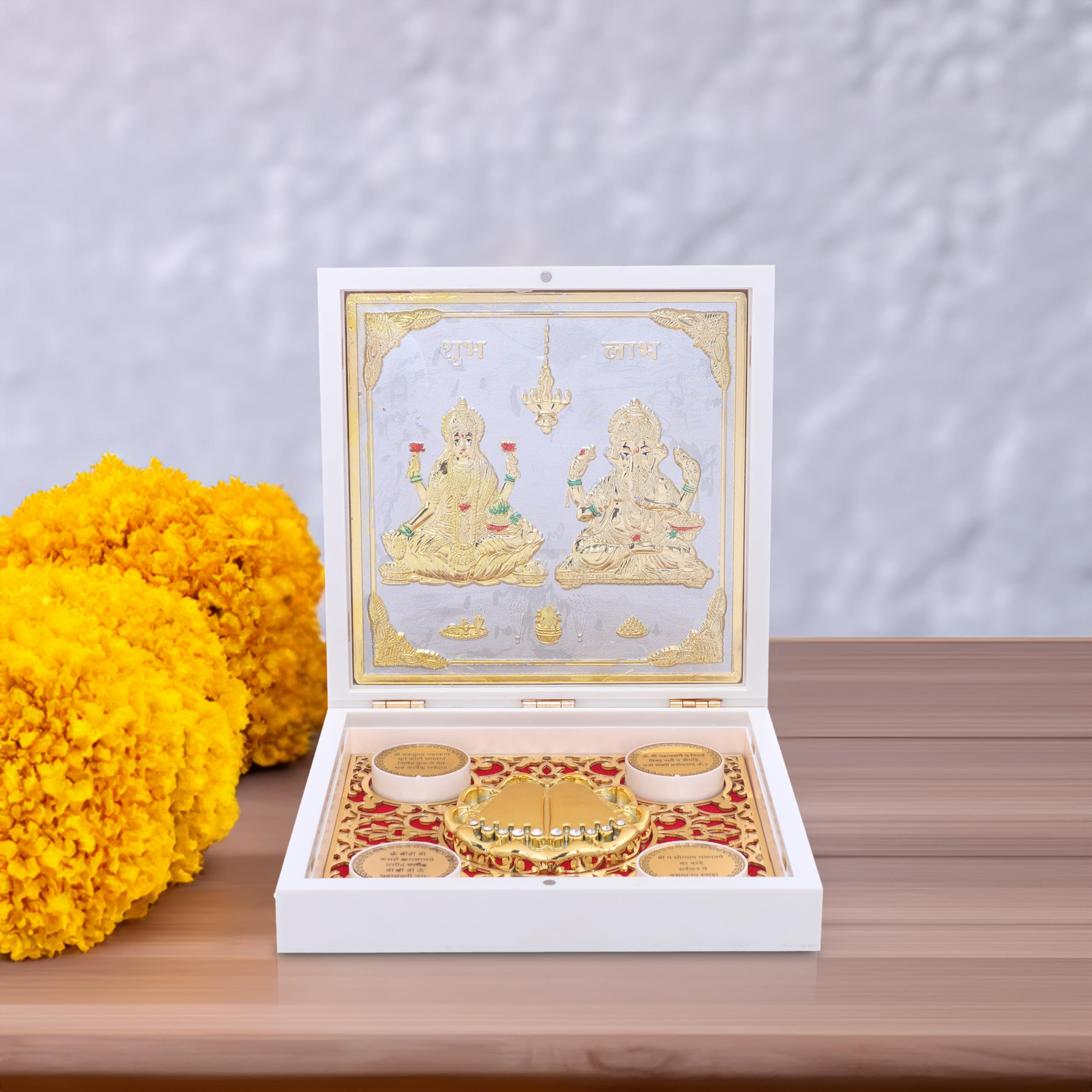 Gold Plated Jesus Idol - Religious Gift Set -29