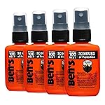 Ben\'s 100 Tick & Insect Repellent - Alcohol-Free DEET Insect Repellent Pump Spray - Offers 10 Hours of Protection for Adults & Children - 1.25 fl oz (Pack of 4)