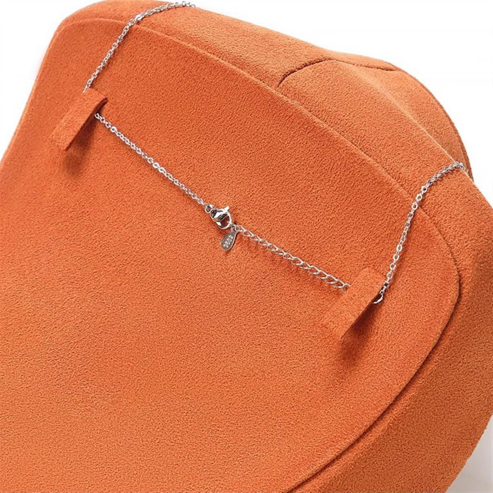 Schmuckaufbewahrung 3D Halskette Schmuck Display Büste Ständer Dimensional | Freistehender Anhänger-Kettenhalter, Aufbewahrungsorganisator(18*9.5*25cm)