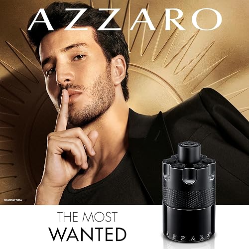 Azzaro The Most Wanted Eau de Parfum Intense, Woody & Seductive Men's Cologne, Ambery & Spicy Fragrance for Date Night, Lasting Wear, Luxury Perfume for Men, 100ml - 4