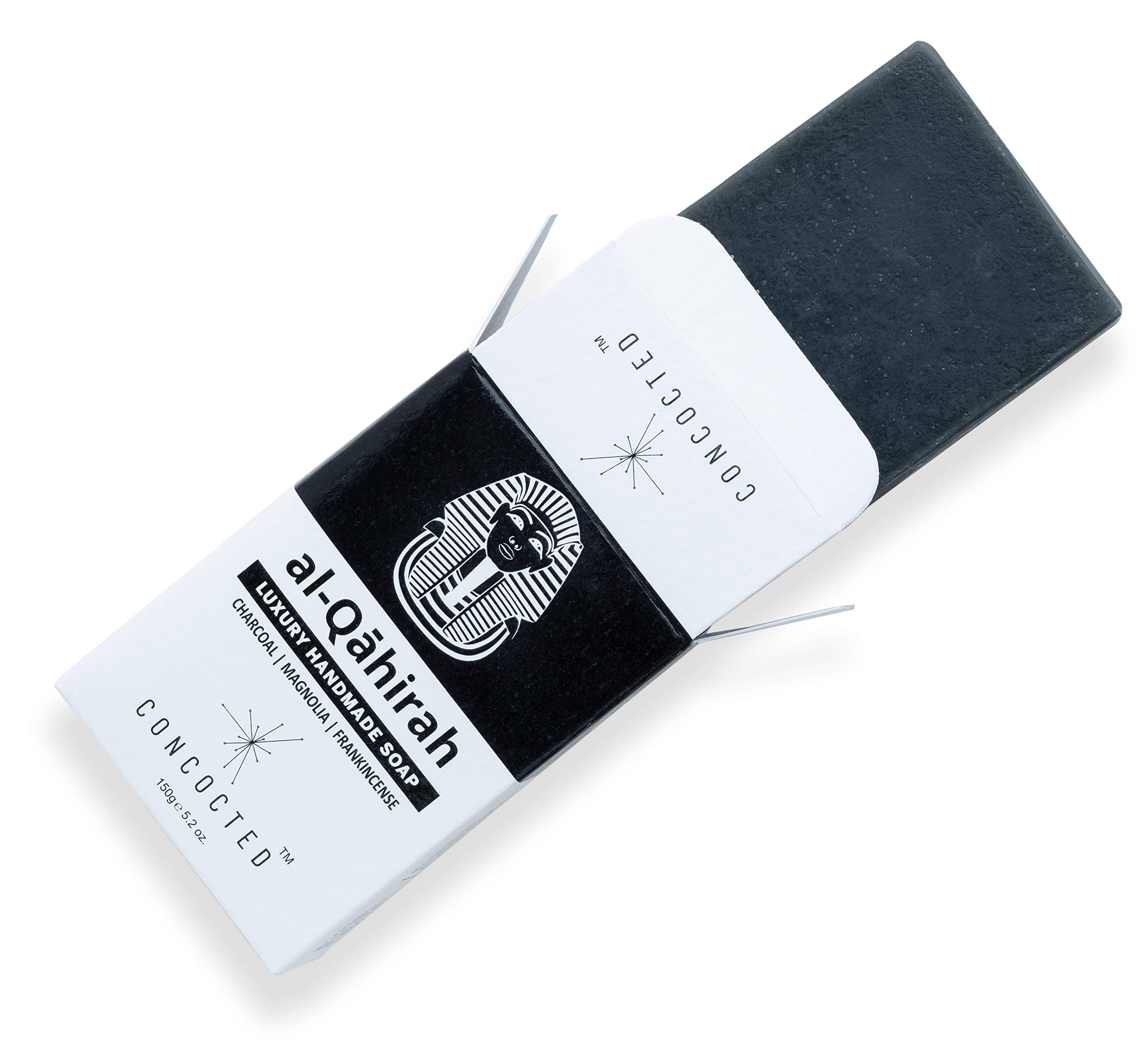 Massilia Luxury Handmade Exfoliating Soap with Shea Butter, French Lavender and Sage Oils For Relaxation and Good Skin - 150g