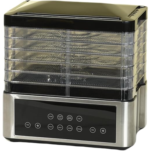 Fathom Stainless Steel Food Dehydrator 5 Trays