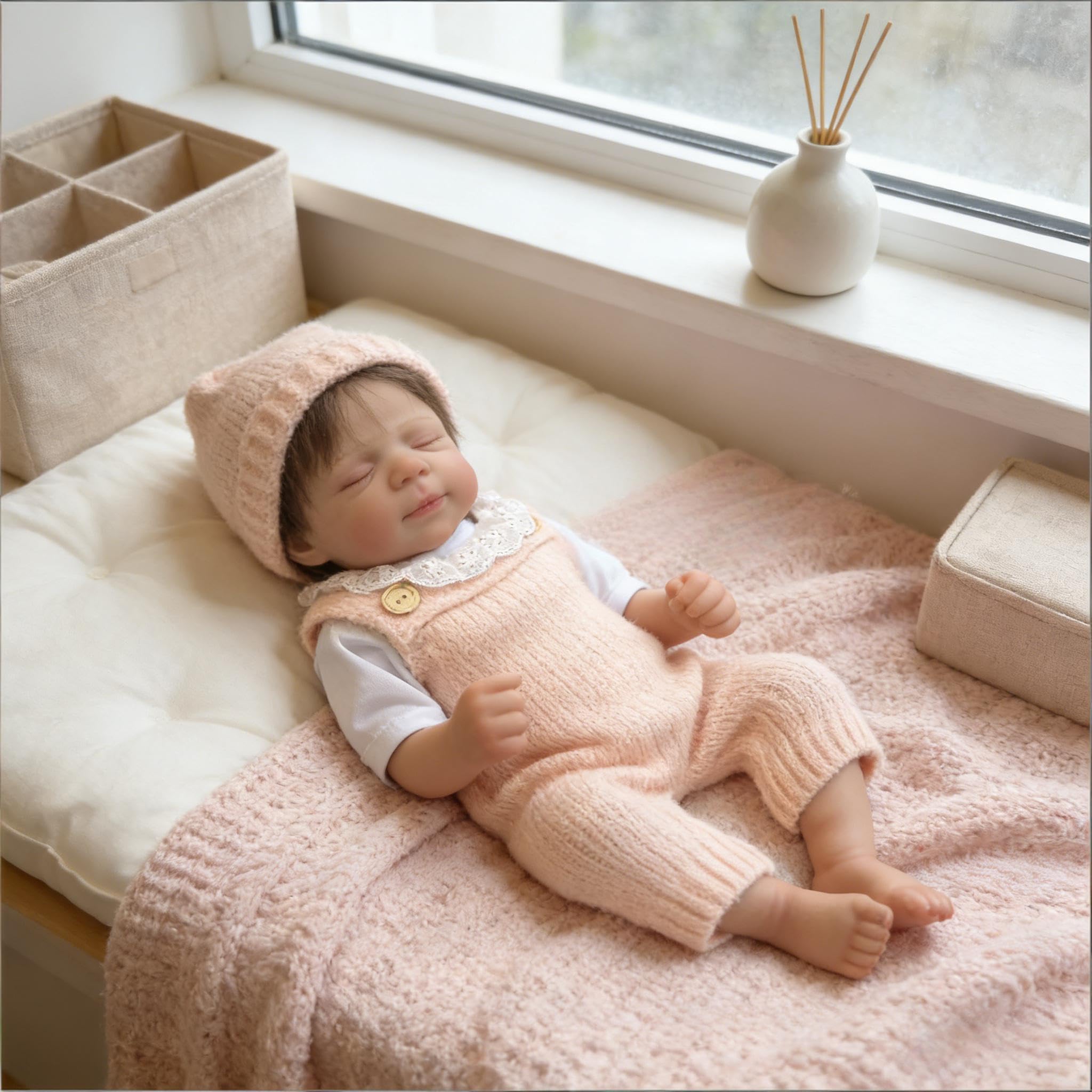 Realistyczne lalki Reborn Baby Dolls silikonowe na całe ciało, 45 cm, anatomicznie poprawne, lalka, dziewczyna, paskale, realistyczne, noworodki, lalka, miękka winyl, prawdziwe życie, Reborn