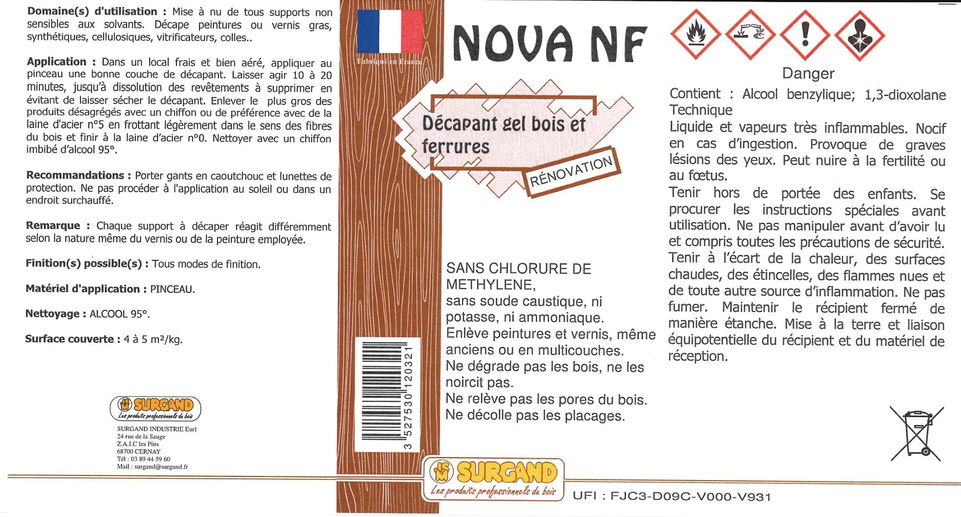 DECAPANT NOVA GEL