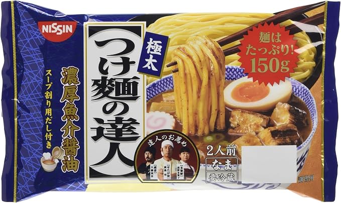 Amazon Co Jp 冷蔵 日清チルド つけ麺の達人濃厚魚介醤油 食品 飲料 お酒
