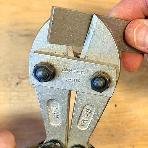 Miniatura 3 de Tecnología de mecanizado de diamante (DMT) Dia-Sharp Piedra de afilado de diamante de 4 pulgadas, grueso, (D4C)