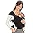 Boba Bliss Pre-Wrapped Baby Carrier with Buckle - Newborn to 7-35 lbs Light, Breathable & Easy to Adjust Hybrid Infant Sling & Toddler Carrier - Certified Hip-Healthy for 0-18 Months - Black