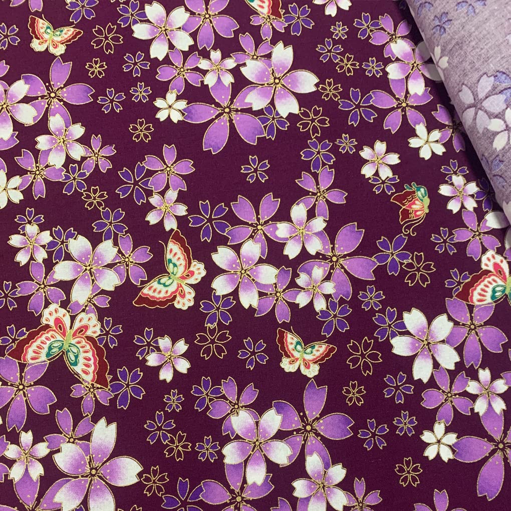 Jukway Cotton Fabric by The Metre, 100x145 cm, 100% Cotton Fabrics - Image 3