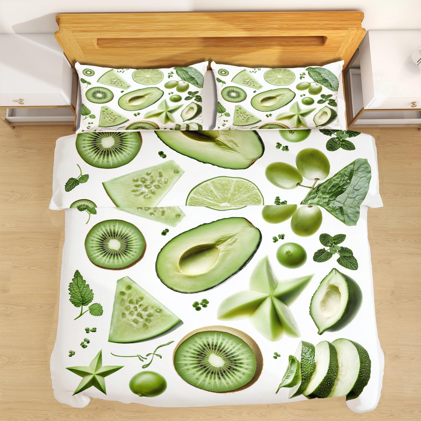 Housse de couette avec fermeture éclair 140x200 pour changer de lit sans effort