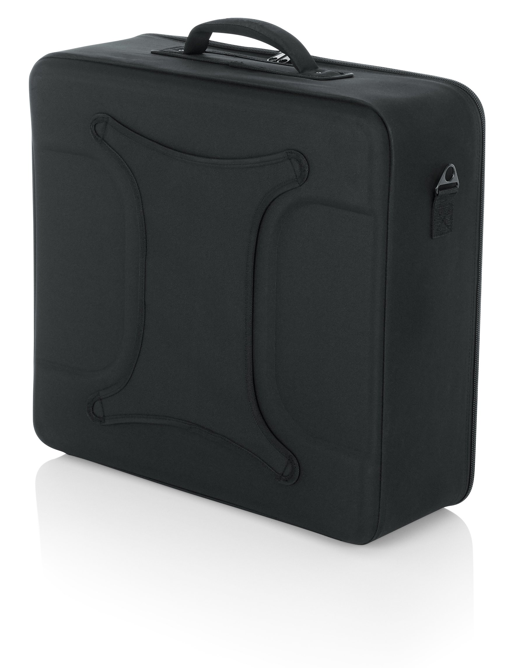 Gator Cases Estuche Ligero para Monitores de Pantalla Plana con Almacenamiento de Cables y Correa de Hombro Removible (G-MONITOR2-GO22)