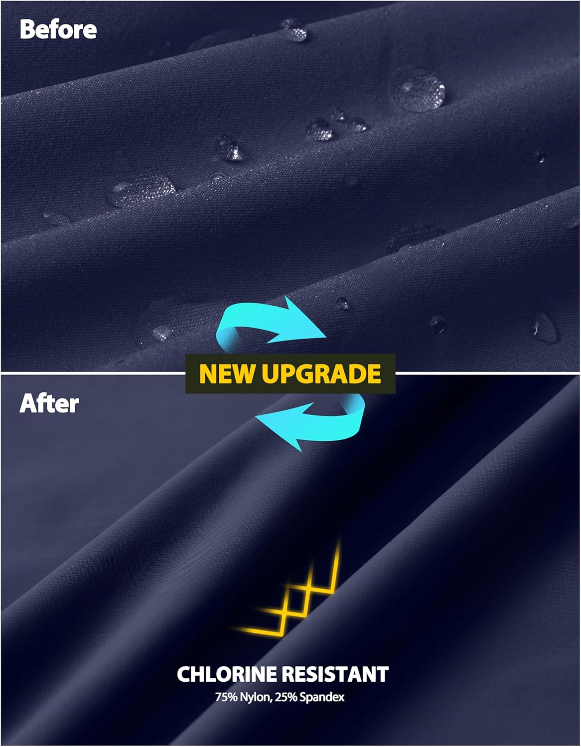 G Gradual Women's 5" High Waisted Swim Board Shorts with Phone Pockets UPF 50+ Quick Dry Beach Shorts for Women with Liner - Image 6