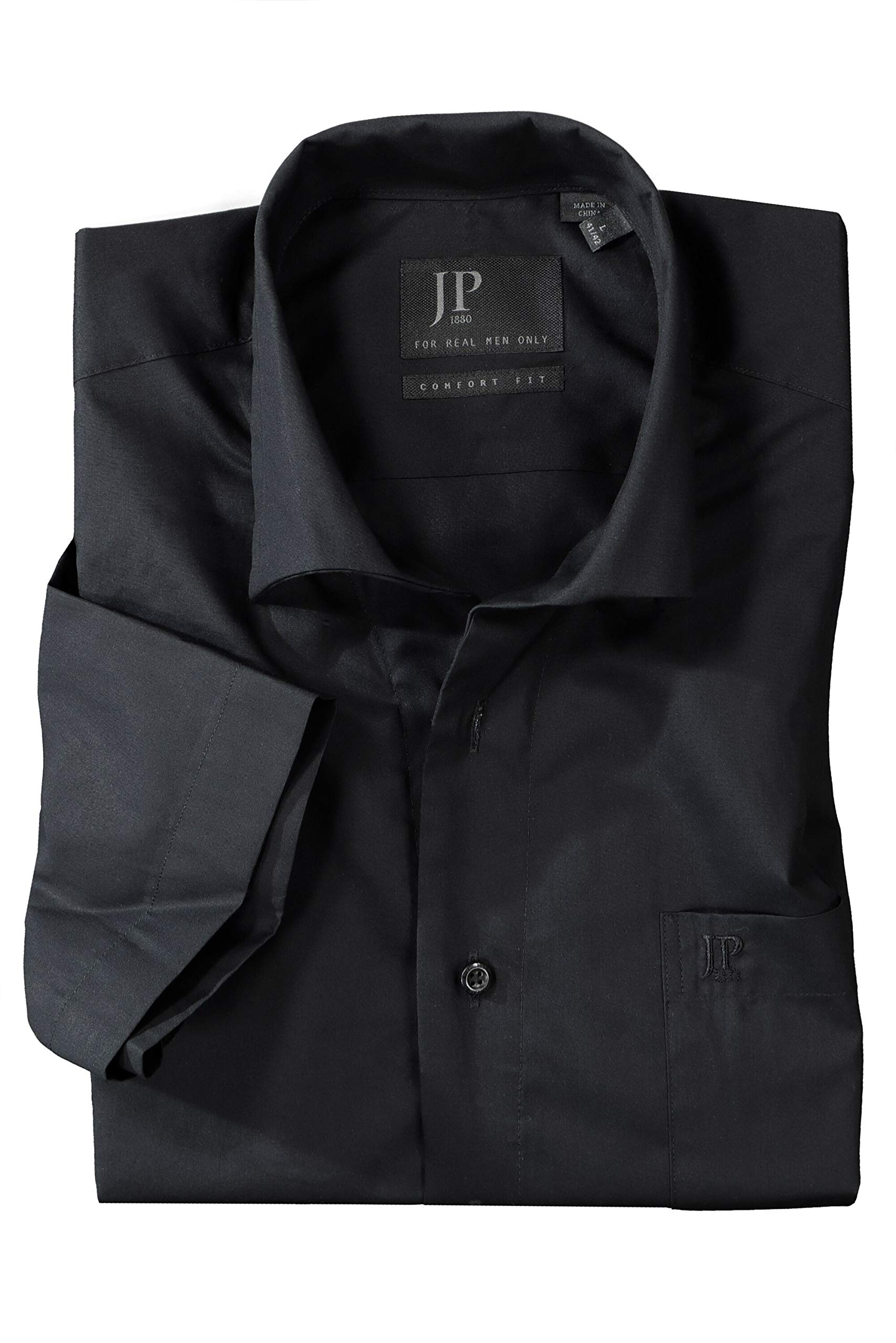 JP 1880 Koszula 1/1 Mężczyźni Half-sleeve Shirt, Vario Collar