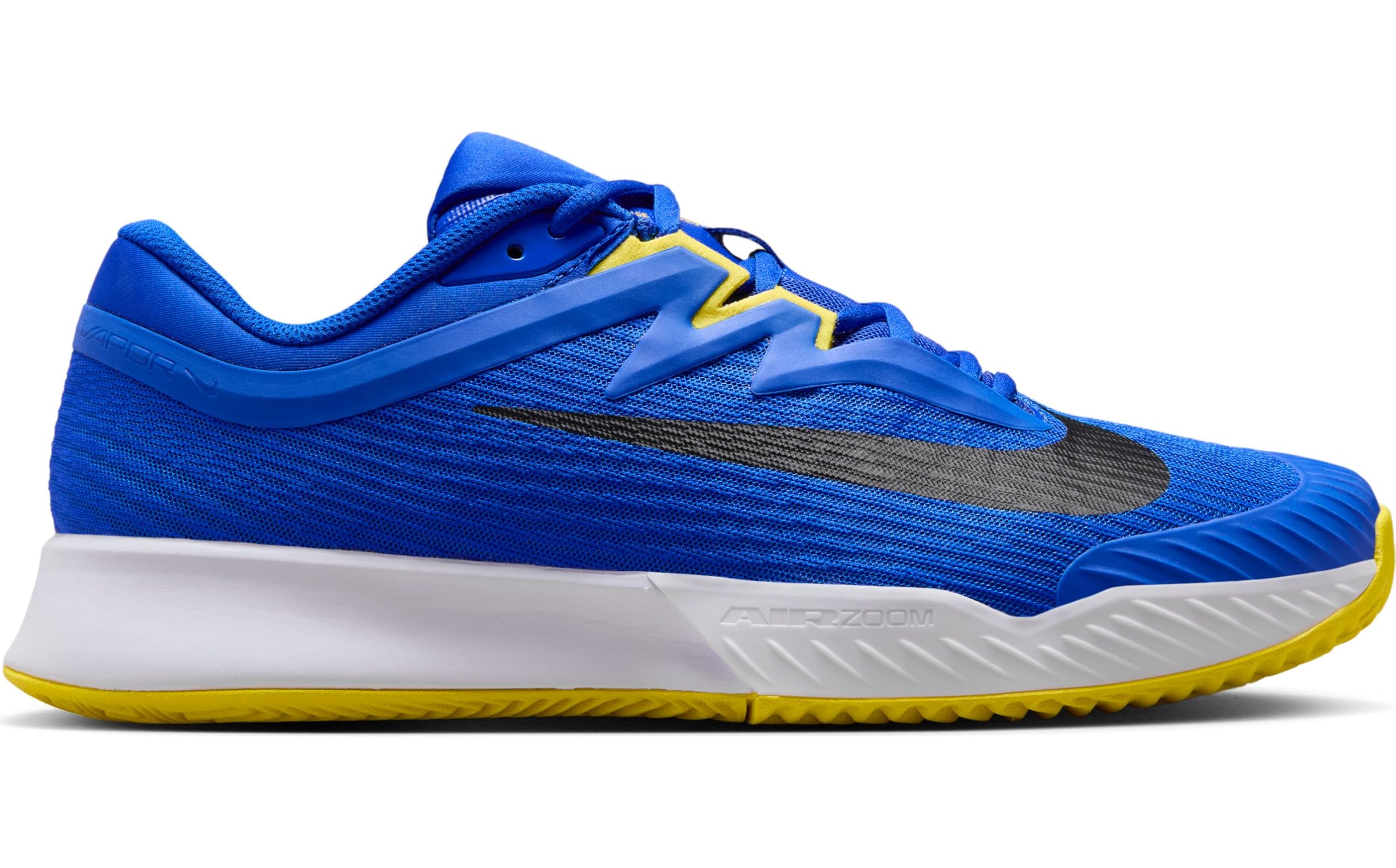 Nike Vapor PRO 3 Clay Court Tennisschuh für Herren, Scarpe da Tennis Uomo, Racer Blue Bianco Lightning Nero, 43 EU