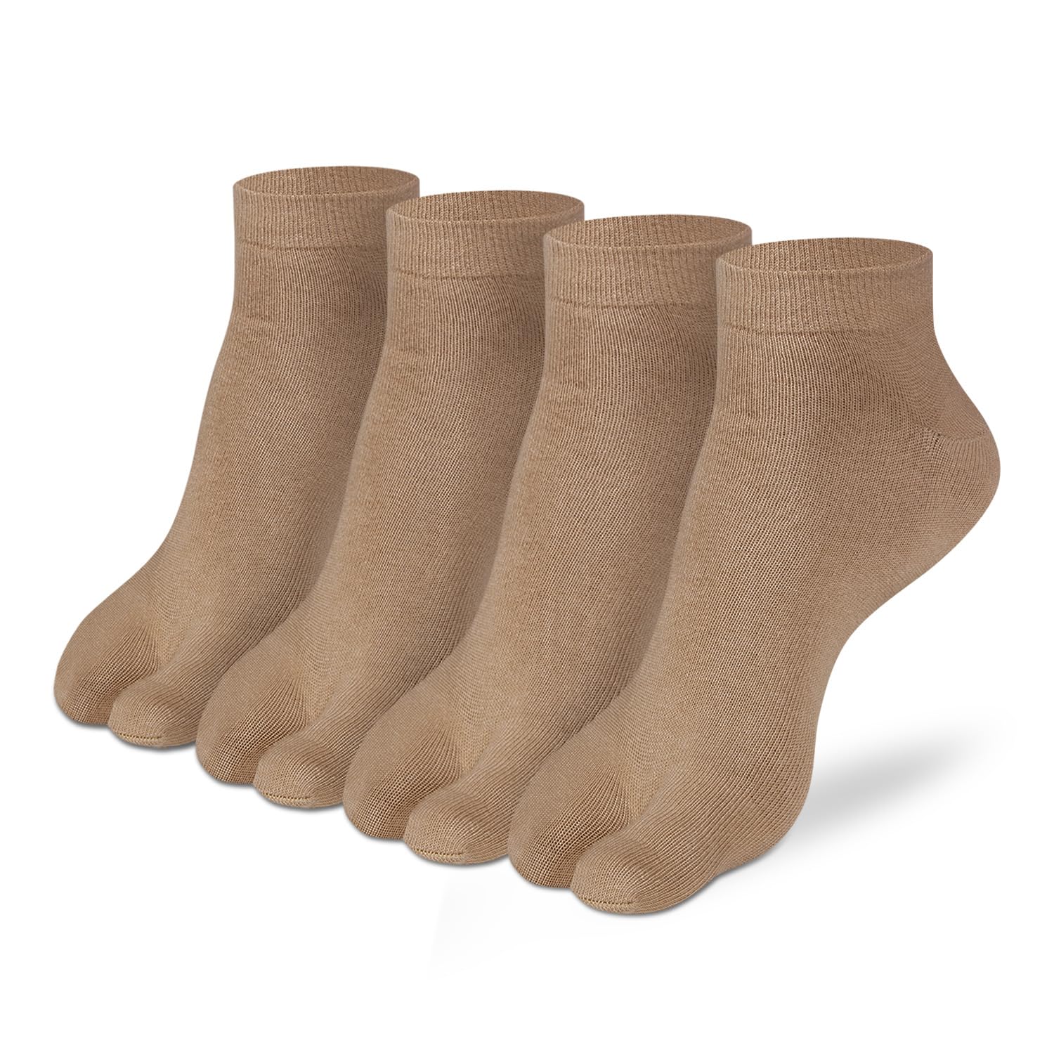 Supersox Ankle Thumb Socks for Women, Made with Breathable, Anti Odour & Moisture Absorbent Combed Cotton with a Extra Durable Welt, Ideal For All Day Wear (Pack Of 4)-image-43