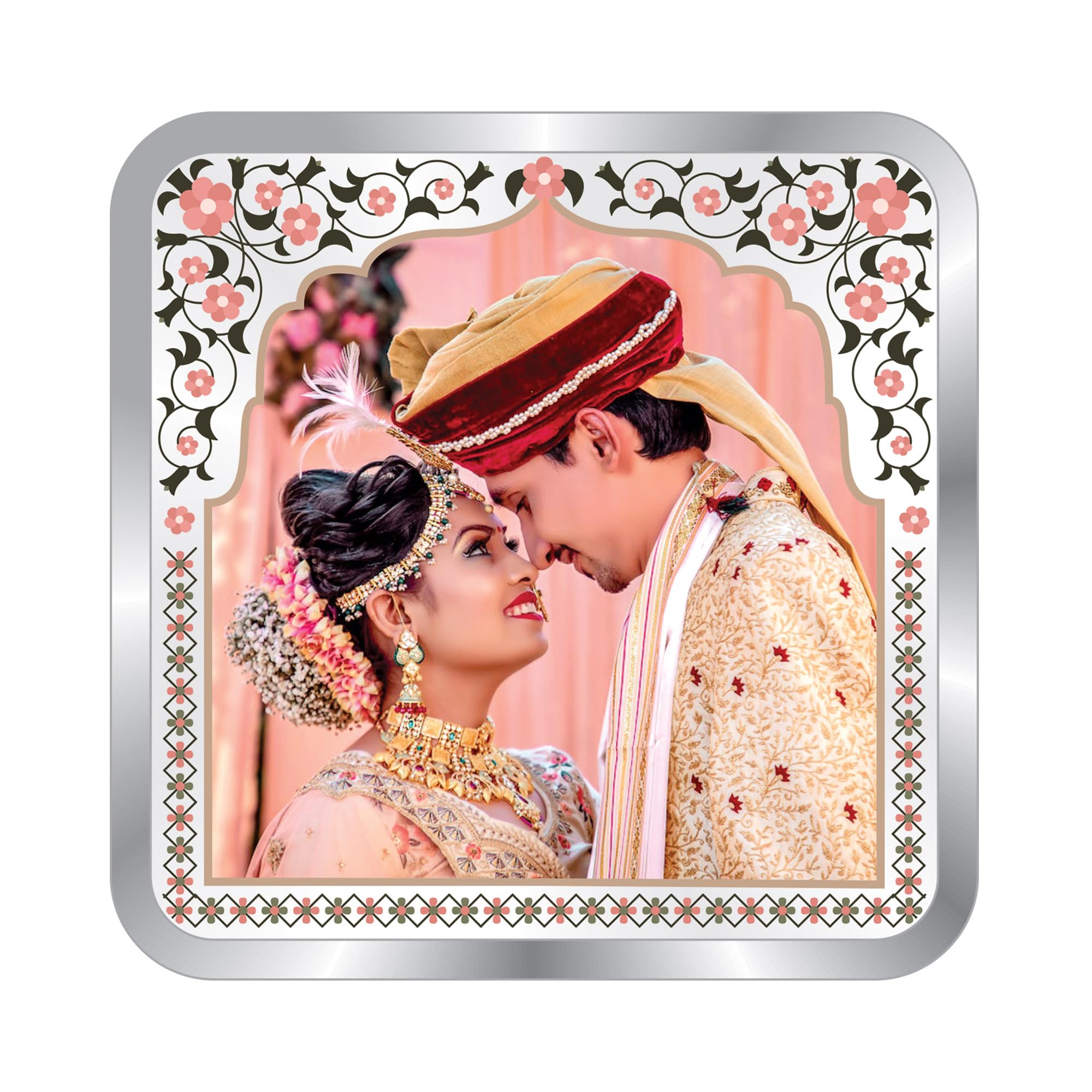 Precious Moments BIS Hallmarked Personalised |Newly Married| Marrige| Wedding |Anniversary 10 Gram Silver Coin 999 Pure by ACPL (B0CQJXX7SX) Amazon Price History, Amazon Price Tracker