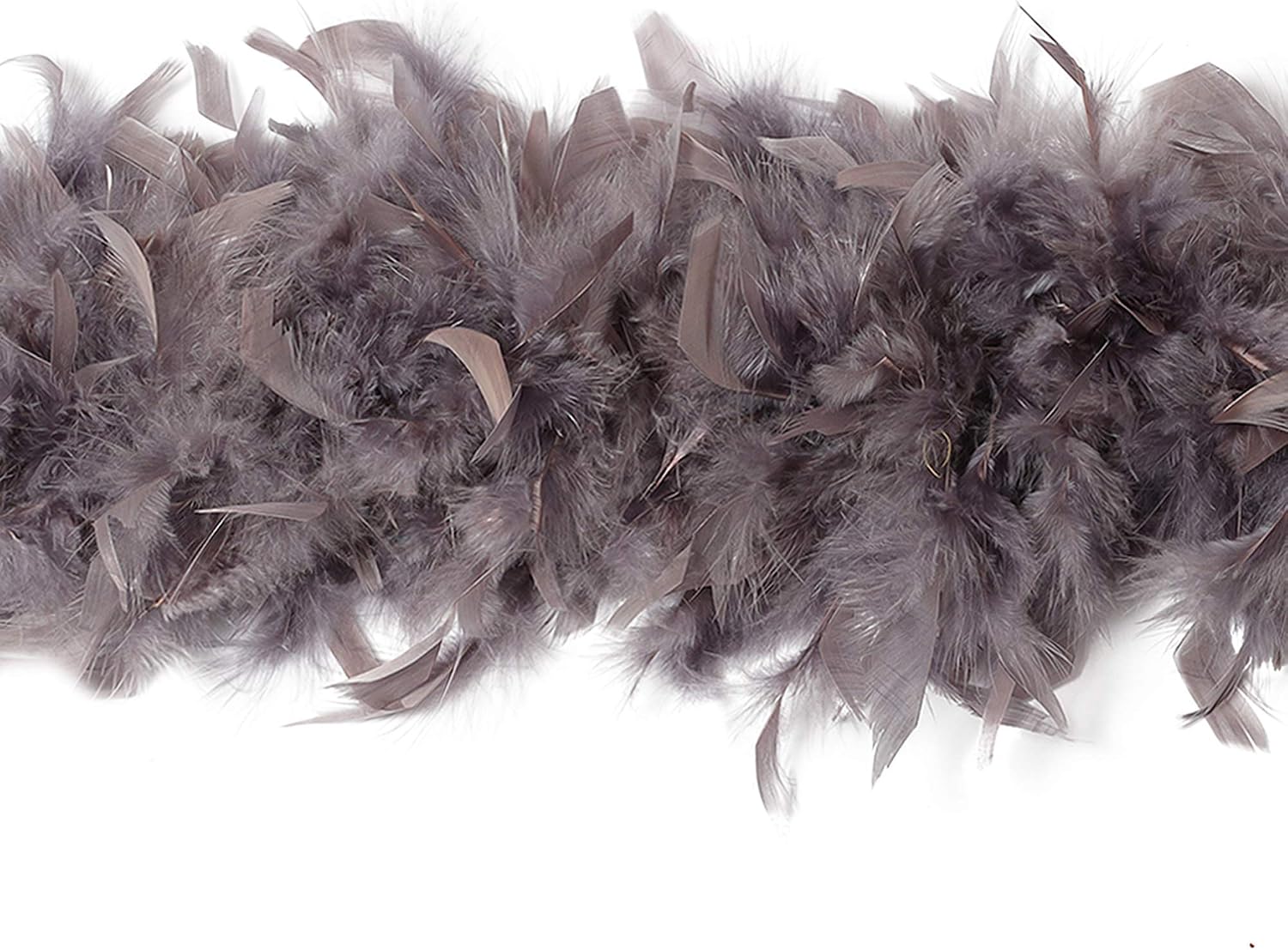 ZUCKER Feather Chandelle Boa - (72 Inch) Heavy Feather Boas for Adults - Roaring 20's Costume, Mardi Gras Party Boa